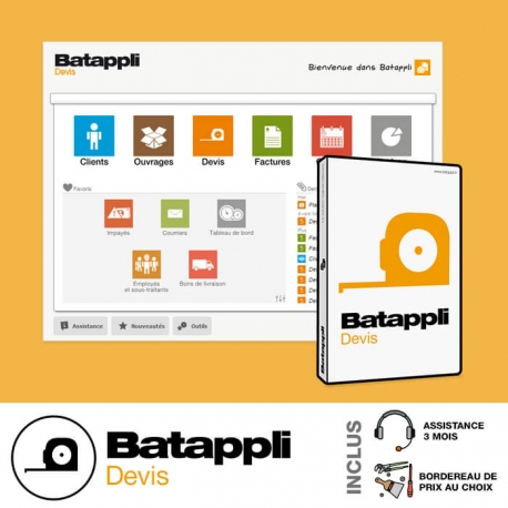 Batappli Devis (version pour le chiffrage et les factures)